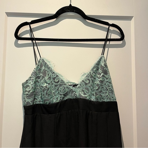 Vintage Nicole Miller Collection Silk Lingerie Inspired 90s y2k Slip Midi Dress - Picture 3 of 11